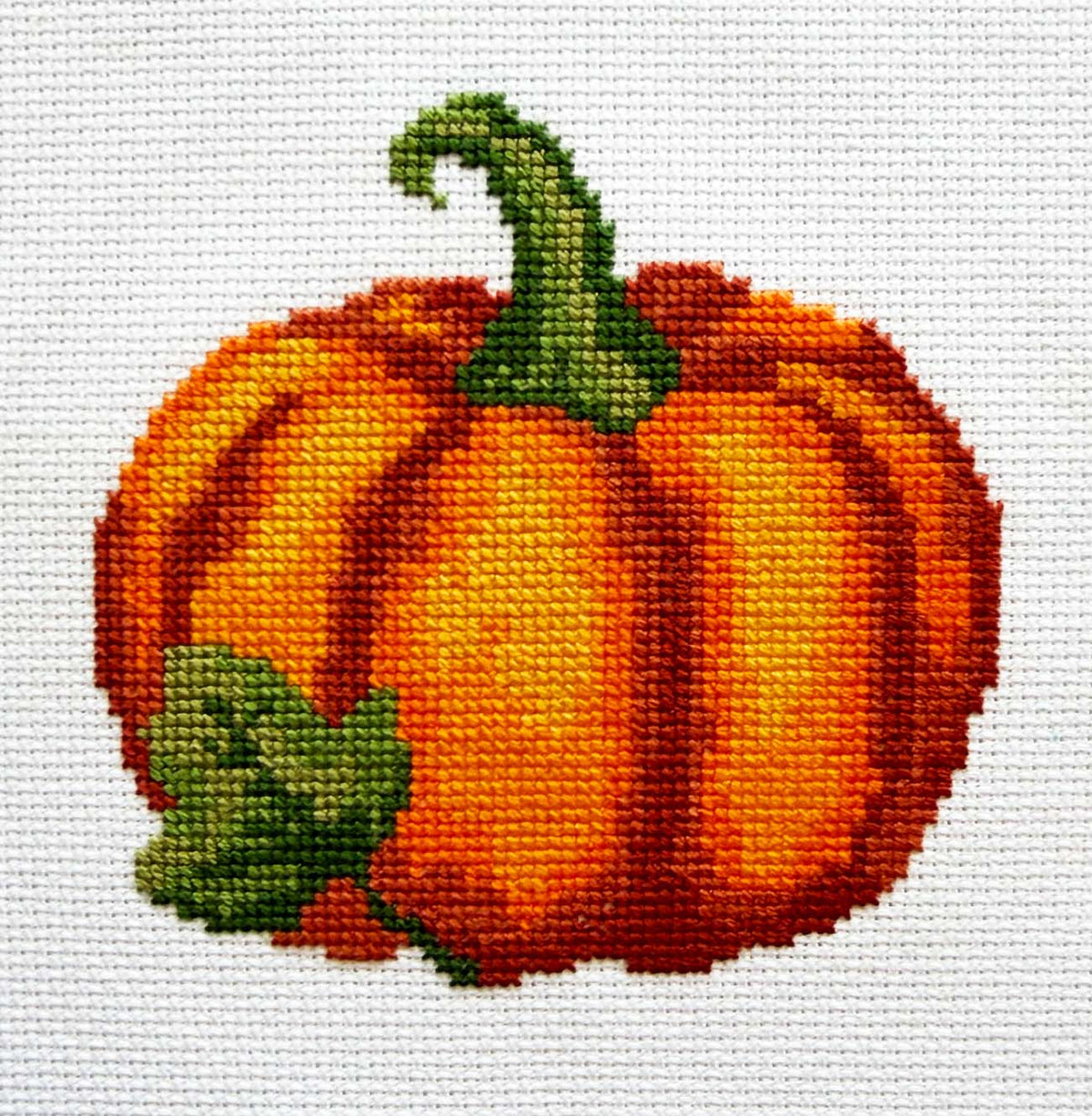 Pumpkin Counted Cross Stitch Kit - Main Design Pattern